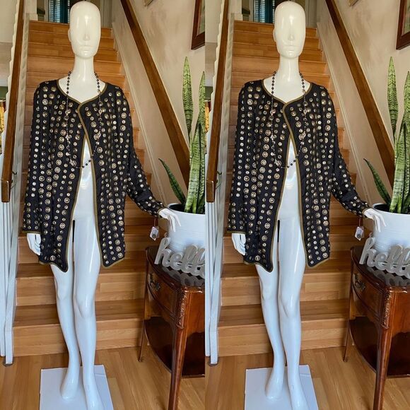 FREE PEOPLE Crossed Coin Jacket - Picture 5 of 11